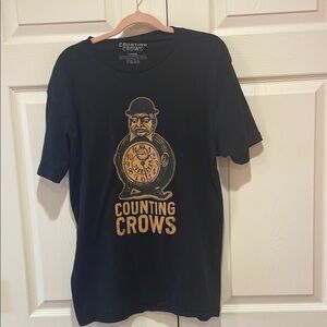 Counting Crows Black Graphic T-Shirt